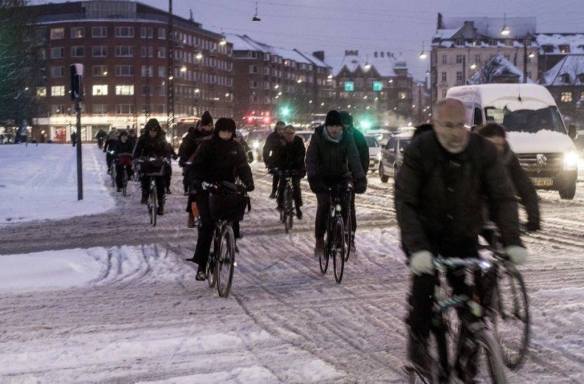 bike to work Copenhagen